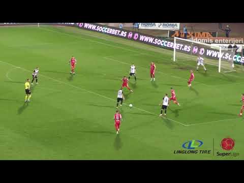 Linglong Tire Super liga 2021/22 - 7.Kolo: PARTIZAN – RADNIČKI NIŠ 4:0 (2:0)