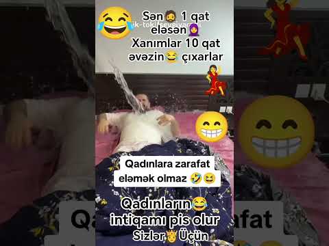 Qadınlarla💃zarafat😂eləmək🧔olmaz#gülmekgaranti #komedi #pirkol #komik #keşfetedüş #keşfet #shorts #yt