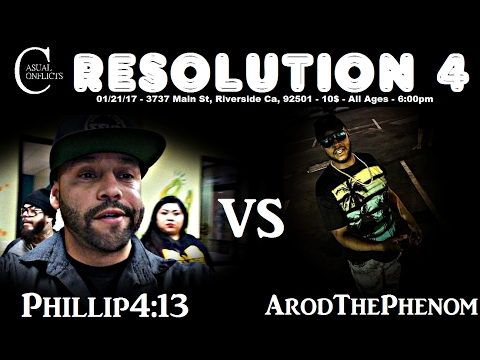 Phillip4:13 vs Arod the Phenom