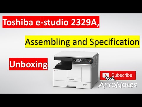 E-studio 2329a toshiba e studio 2329 mutifunction printer, f...