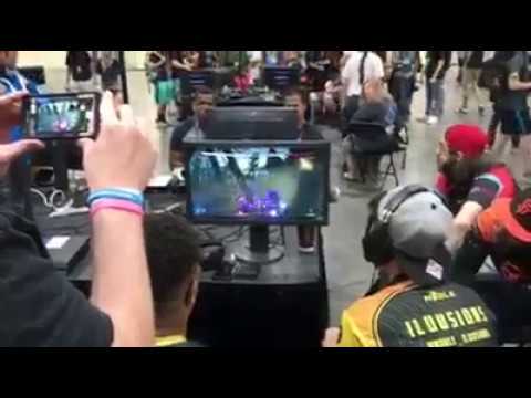 Injustice 2 - EVO 2017 - T7G | DR Gross before top 8 vs iLuusions