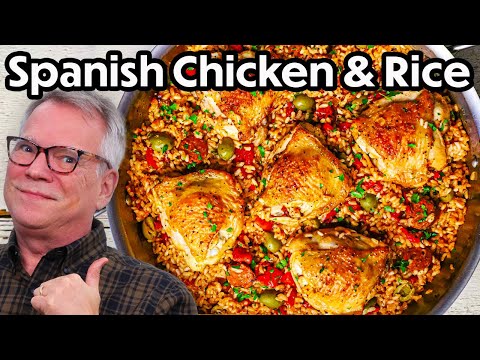 The BEST-EVER Spanish Chicken and Rice (Arroz con Pollo)