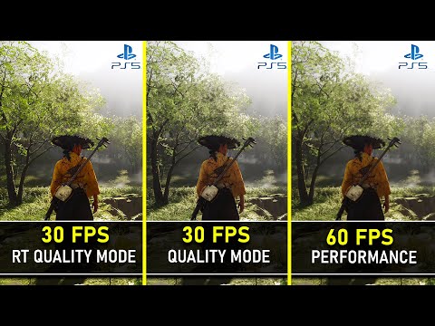 Ghost of Yotei | PS5 | Ray Tracing Mode vs Quality Mode vs Performance Mode | Graphics Comparison