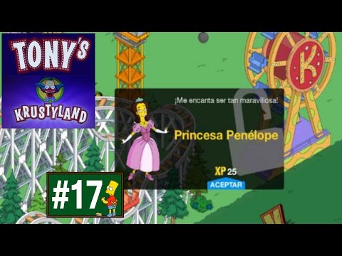 Los Simpson Springfield "Krustyland: Cap. 17 - La Noria de Krusty y la Princesa Penélope" por Tony