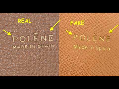 Polene bag real vs fake review. How to spot original Polene Paris Cyme handbag