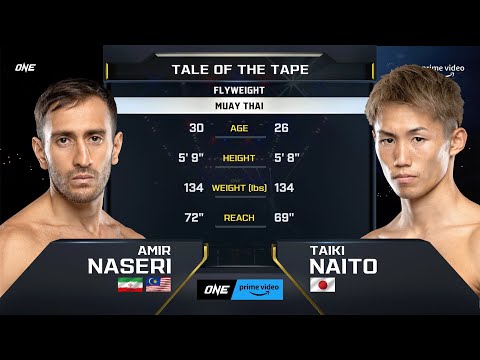 Taiki Naito vs Amir Naseri full fight