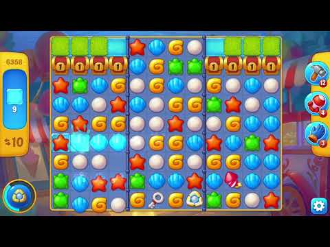 [FISHDOM Walkthrough] Level 6358 Super Hard (Qua màn - Fishdom)