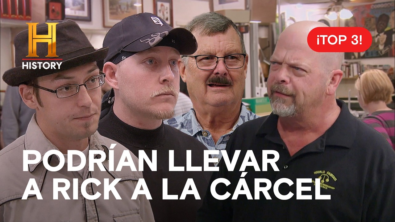 ¡ILEGAL! 3 objetos que podrían llevar a Rick a Prisión ⚖️🚫 EL PRECIO DE LA HISTORIA ¡Top 3!