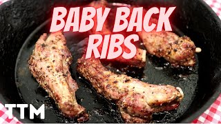 How to Air Fry Baby Back Ribs in the Air Fryer Oven ~ Easy Cooking