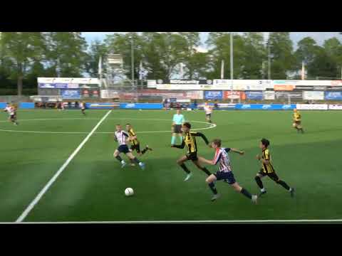 Excelsior Maassluis O17-TOGB O17 (eerste helft, halve finale Voetbal Rijnmond Cup)