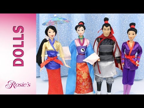 Thrift Shop Dolls Part 4 - Disney Mulan and Captain Shang