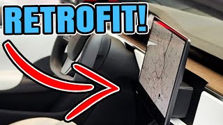 Tesla Model S/X Tilt Screen Retrofit Install!