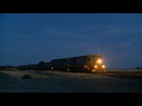 Broad Gauge Pacific National Grain Train - PoathTV Australian Railways