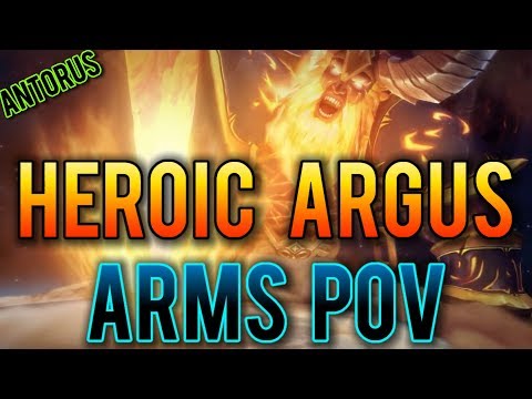 Heroic Argus the Unmaker Arms Warrior PoV