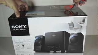 Video thumbnail for Sony SRS D4 Unboxing by HFMTech