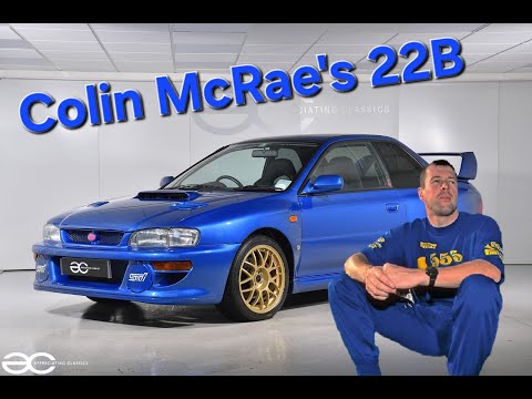 Walkaround of Colin McRae's personal Subaru Impreza 22B