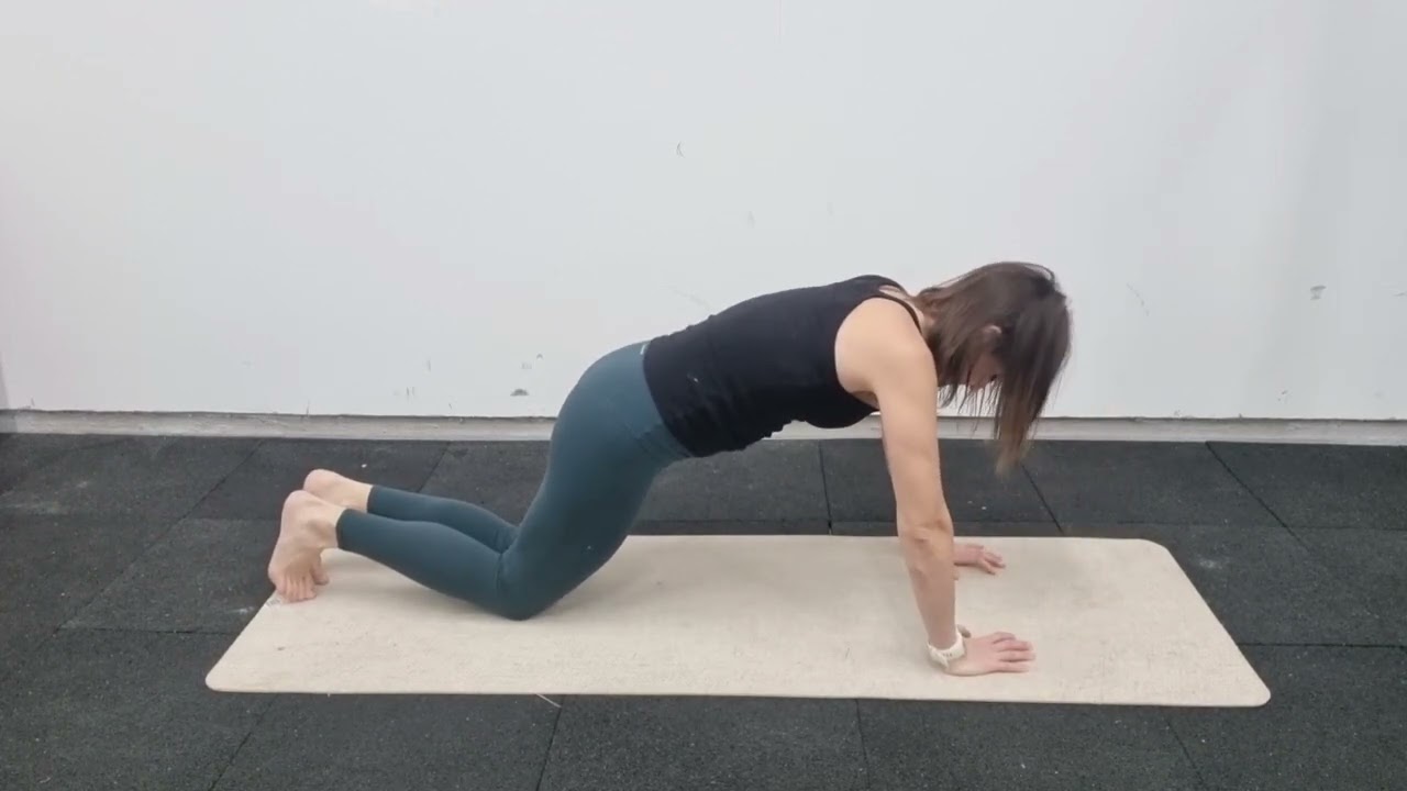 Knee Pushup Tutorial - YouTube