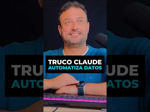 TRUCO CLAUDE - Automatiza datos. Sin Powerbi ni Tableau #ia #ai #bigdata  #claudeai
