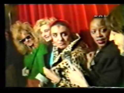Sanremo 1986, intervista a Loredana Bertè e Donatella Rettore