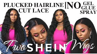 😱 OMG! A MUST | The BEST ✌🏾 Kinky straight GLUELESS Pre-Cut Lace Closure Wigs 🔥 | Wear N GO | #SHEIN