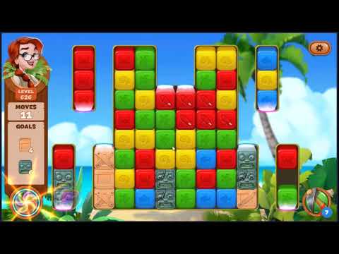 Lost Island Blast Adventure Level 626 - NO BOOSTERS 🏝️ | SKILLGAMING ✔️