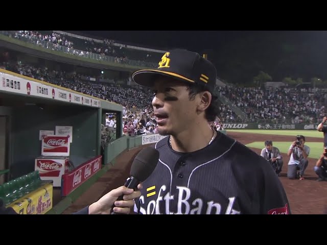 ホークス・松田選手ヒーローインタビュー 2019/7/6 B-H