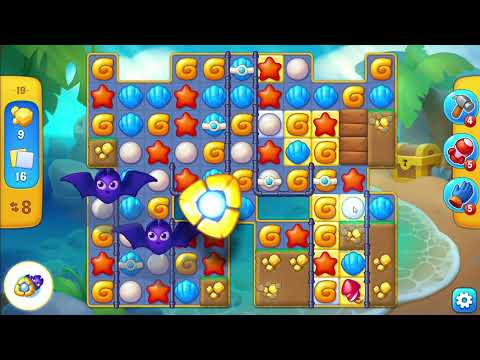 FISHDOM:  Swift Escapade Level 19  No boosters.