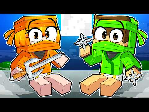 We Became NINJAS from NINJAGO in Minecraft!