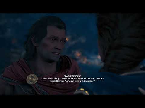 Assassin's Creed Odyssey Kassandra Romancing the Fake Eagle Bearer