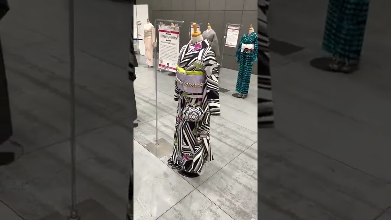 #きものサローネ 2022 トルソーコーデ #shorts