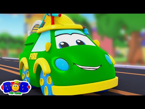 Fire Truck Song + More Nursery Rhymes for Kids by Bob the Train