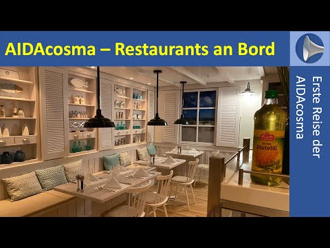 AIDAcosma: Alle Restaurants an Bord