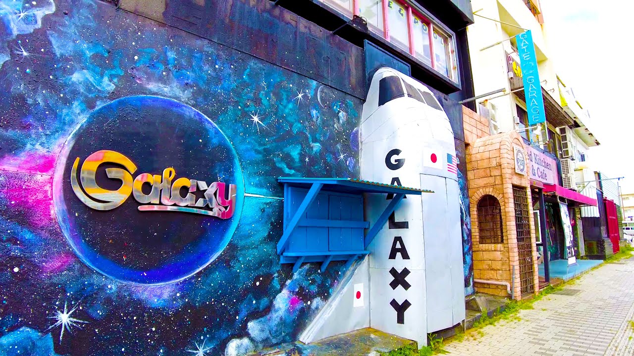 Koza in Okinawa. Enjoy exoticism ♪ 💖 4K ASMR non-stop 1 hour 09 minutes