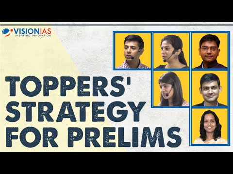 Toppers' Strategy for Prelims