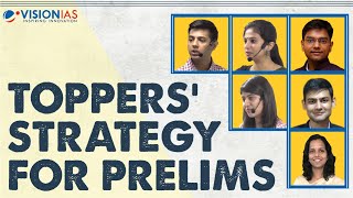 Toppers' Strategy for Prelims