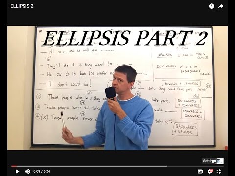 ELLIPSIS LESSON 2