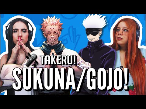 RAP DO SUKUNA E RAP DO GOJO - TAKERU (JOVENS REAGEM)