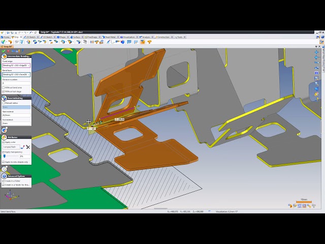 TopSolid'StripDesign 7: Intermediate Bending Stage