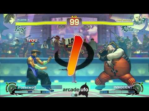 Pozerwolf (Yang) vs INNOCENT (Rufus) - SSF4:AE Ranbat 3.5