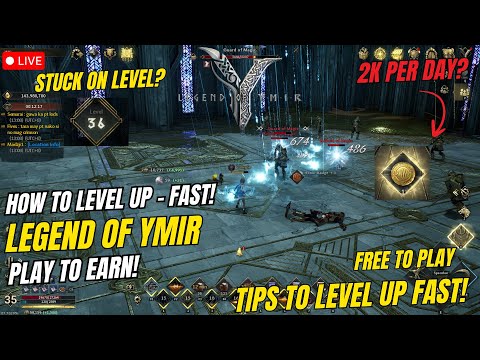 Legend Of Ymir | How To Level Up Fast! ( Tagalog )