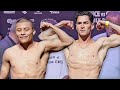 Isaac Cruz vs Giovanni Cabrera • FULL WEIGH IN & FACE OFF VIDEO