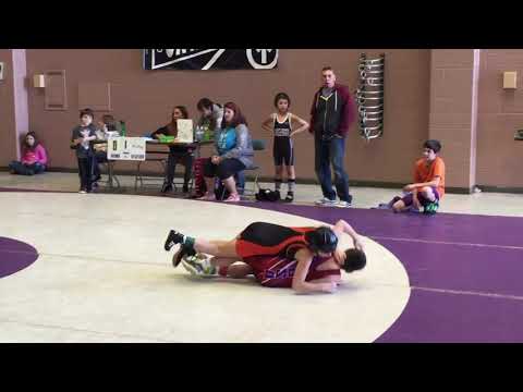 Charlise's first wrestling victory
