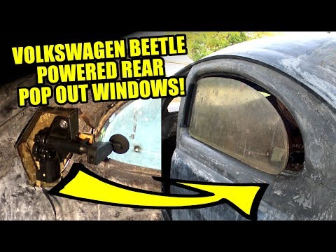 VW Beetle Power Pop Out Windows 1 - ROTTEN OLD 1956 - 106