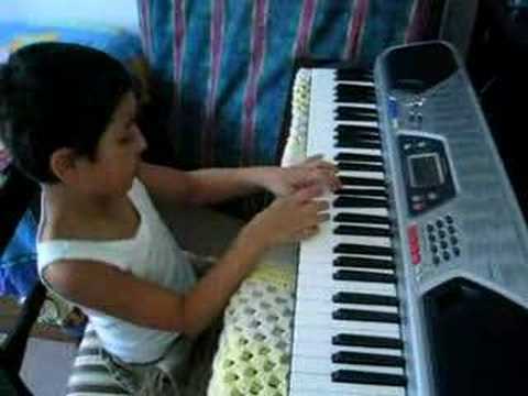 Samer Playing Piano