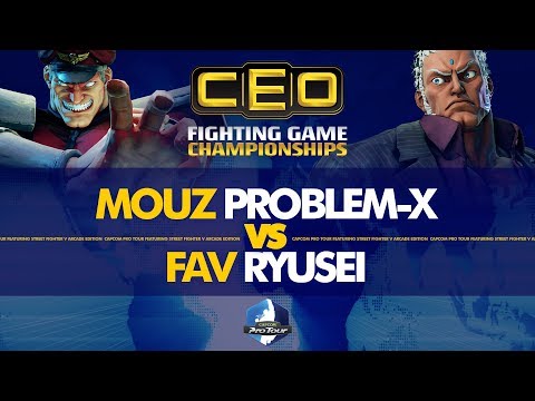 MOUZ Problem-X (M. Bison) vs FAV Ryusei (Urien) - CEO 2019 Top 96 - CPT 2019