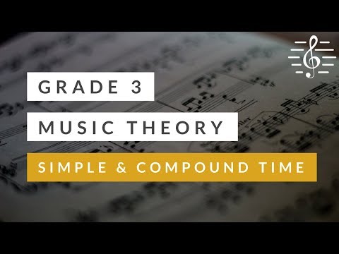 Grade 3 Music Theory - Simple & Compound Time Signatures
