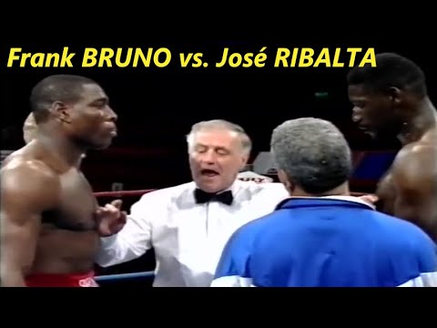Frank BRUNO (GB) vs. José RIBALTA (USA) 1992 Boxing Fight Highlights
