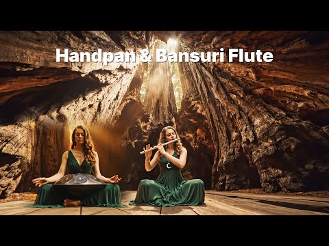 🌳Ancient Forest Whisper: Handpan & Bansuri Flute in the Redwood's Heart