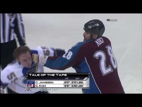 Cam Janssen vs David Koci