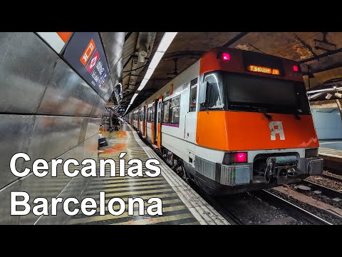 🇪🇸 Barcelona Rodalies Cercanías & FGC - Suburban Trains (2021) (4K)